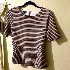 Talbots, Peplum Top, M